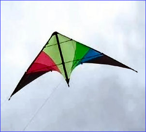kite flying beach oregon coast view